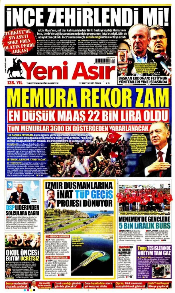 Foto - Muharrem İnce'nin adaylıktan çekilmesi gazete manşetlerinde! Hangi gazete nasıl gördü?