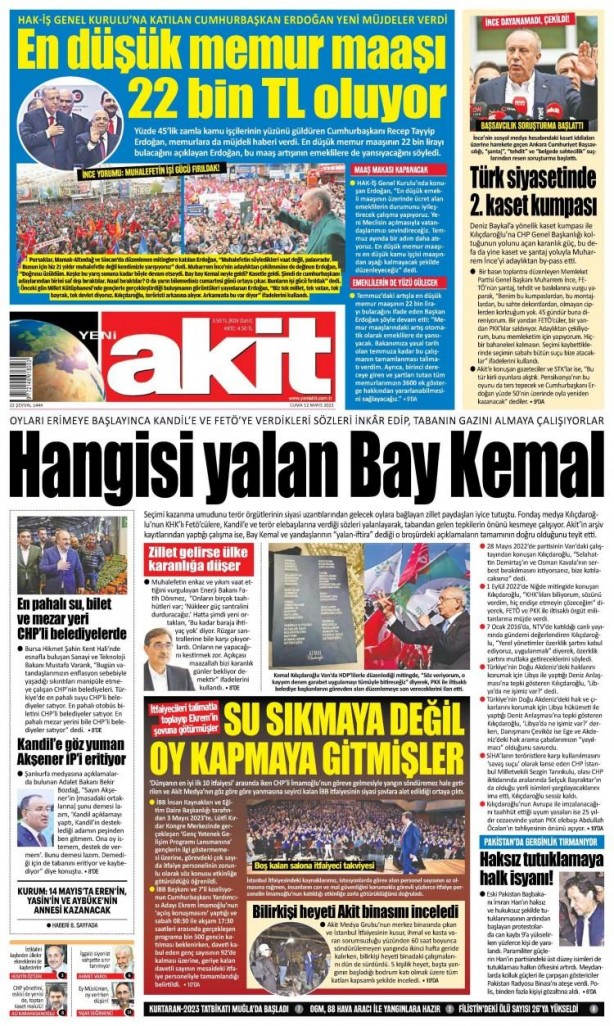 Foto - Muharrem İnce'nin adaylıktan çekilmesi gazete manşetlerinde! Hangi gazete nasıl gördü?