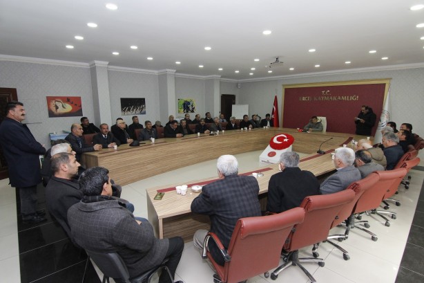 Foto - Muhtarlardan deprem bölgesi 85 bin TL yardım