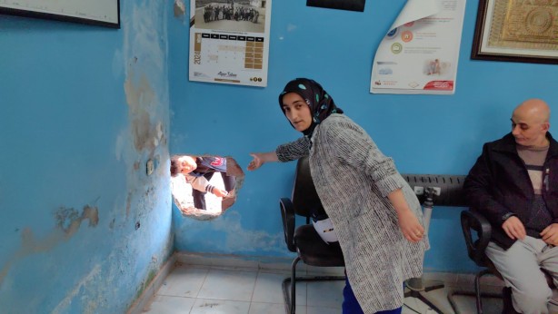 Muhtarlık binasında yeni muhtarı şoke eden manzara! 