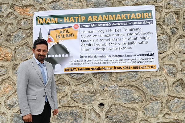 Foto - Muhtarlık maaşıyla ödeyecek! Bu mahalleye ilanla imam aranıyor!