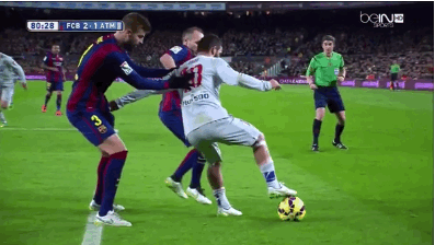 Foto - Muhteşem çalım hareketleri!