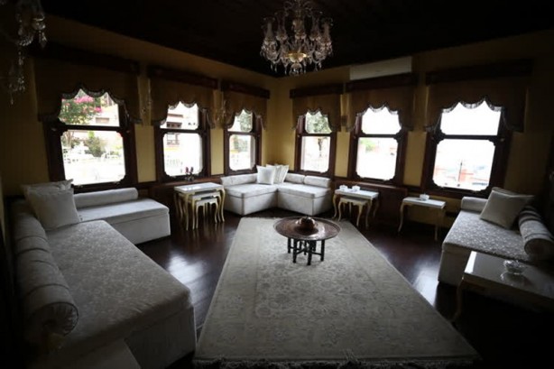 Foto - Muhteşem mimarisiyle göz dolduruyor: Sümbüllü Bahçe Konağı