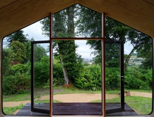 Foto - Mukavvadan ev yapıldı