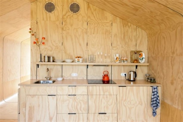 Foto - Mukavvadan ev yapıldı