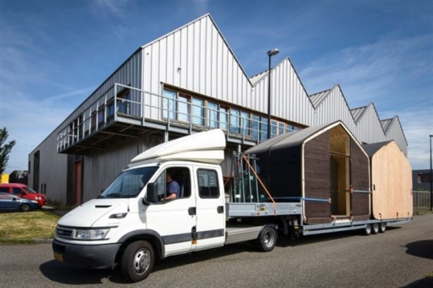 Foto - Mukavvadan ev yapıldı