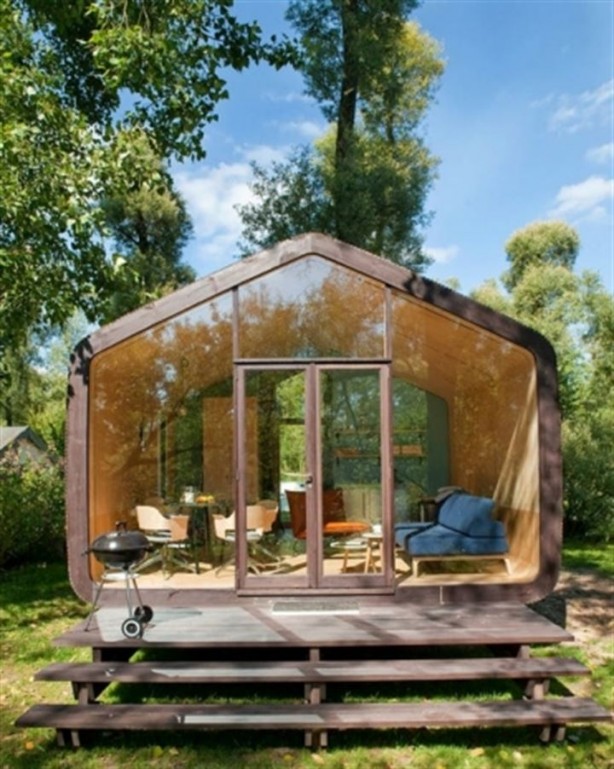 Foto - Mukavvadan ev yapıldı