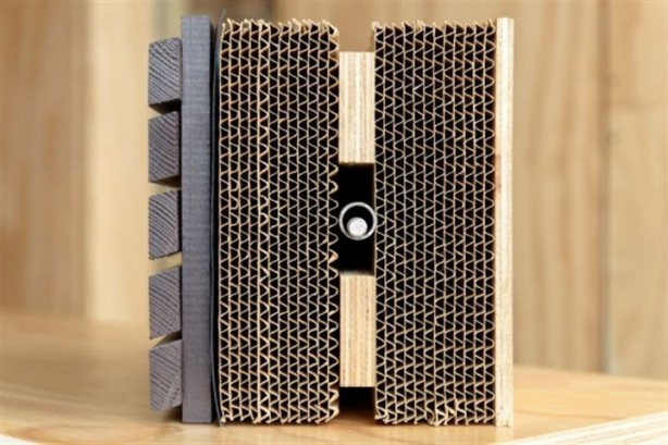 Foto - Mukavvadan ev yapıldı