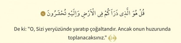 Foto - Mülk Suresi oku: Mülk (Tebareke) suresi okunuşu ve Türkçe meali