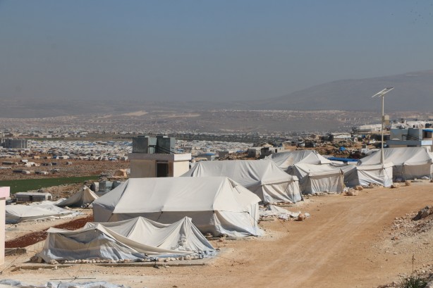 Foto - Mülteci kampında çadırlar uçtu