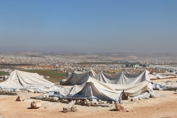 Foto - Mülteci kampında çadırlar uçtu