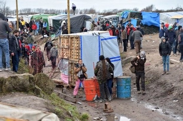 Foto - Mülteci kampını yaktılar