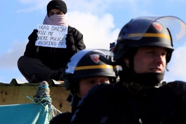 Foto - Mülteci kampını yaktılar