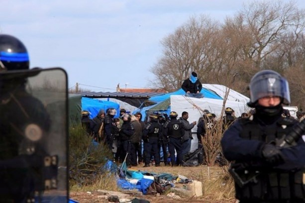 Foto - Mülteci kampını yaktılar