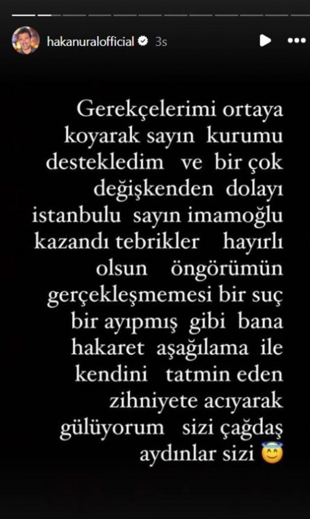 Foto - "Murat Kurum çok büyük farkla kazanacak" demişti! Hakan Ural, bakın ne yaptı