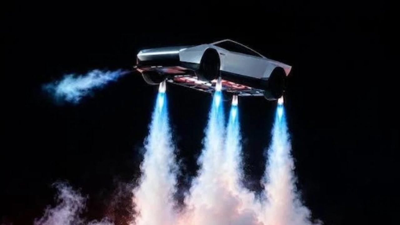 Musk sonunda bunu da yaptı: Uçan Tesla Roadster tanıtıldı!