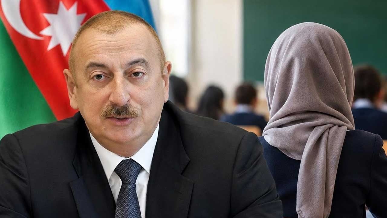 Foto - Müslümanlara ihanet edip Siyonistleri sevindirdi! Başörtüsünü yasaklayan Aliyev'den yeni açıklama
