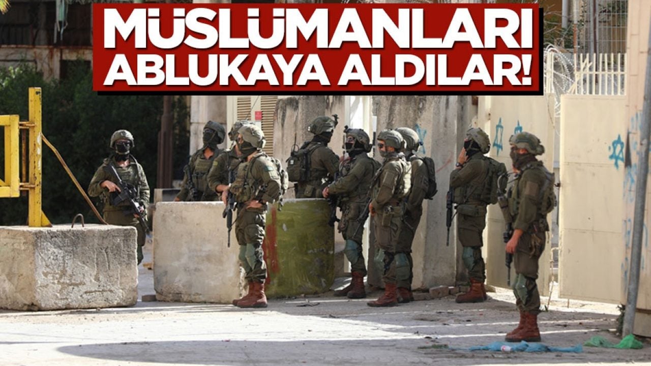 Müslümanları ablukaya aldılar!