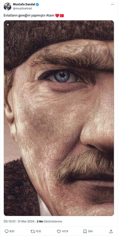 Foto - Mustafa Sandal’dan, ağızları açık bırakan "seçim" yorumu! Hadi git işine be yahu