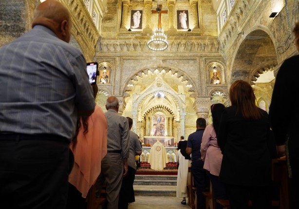 Musul'da DAEŞ'in tahrip ettiği tarihi kilise, 8 yıl aradan sonra yeniden açıldı