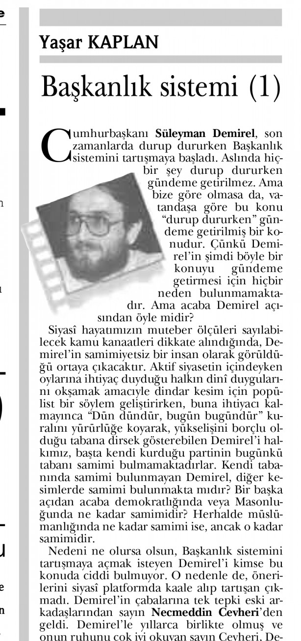 Foto - Mütefekkir yazar Yaşar Kaplan anılacak! Yeni Akit Gazetesi'nde de önemli yazılar yazmıştı! Saat 14.00'de başlayacak...