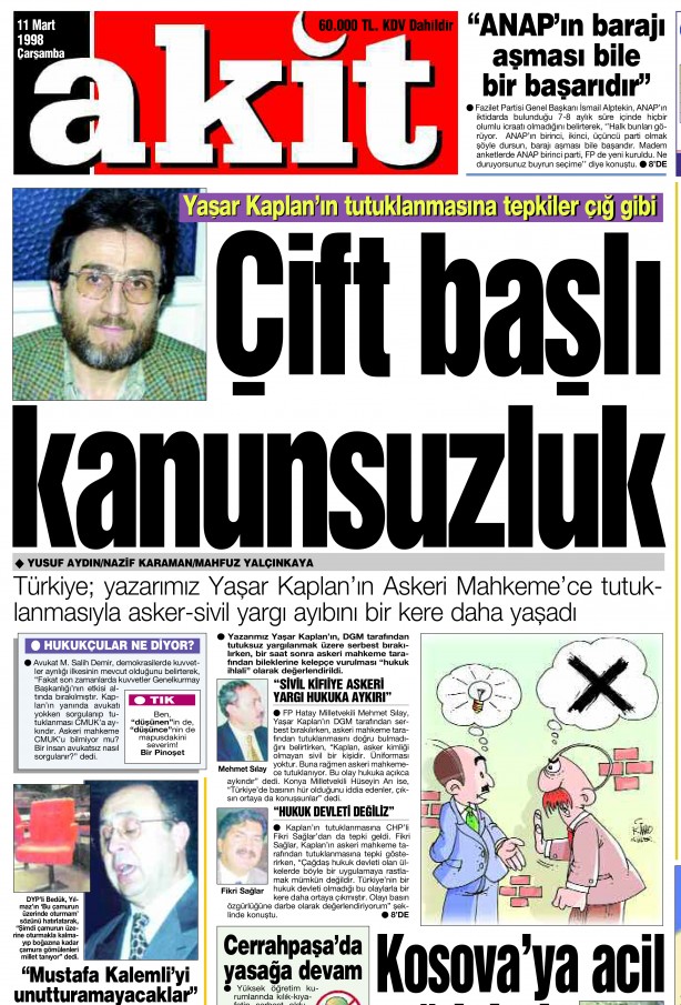Foto - Mütefekkir yazar Yaşar Kaplan anılacak! Yeni Akit Gazetesi'nde de önemli yazılar yazmıştı! Saat 14.00'de başlayacak...