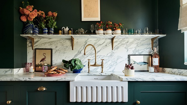 Foto - Mutfağınızın havasını değiştirecek en iddialı renk! 