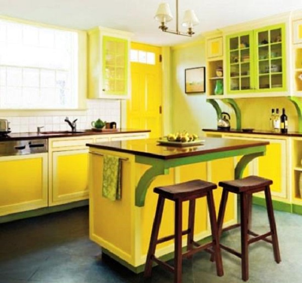 Foto - Mutfağınızın havasını değiştirecek en iddialı renk! 