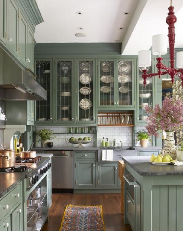 Foto - Mutfağınızın havasını değiştirecek en iddialı renk! 