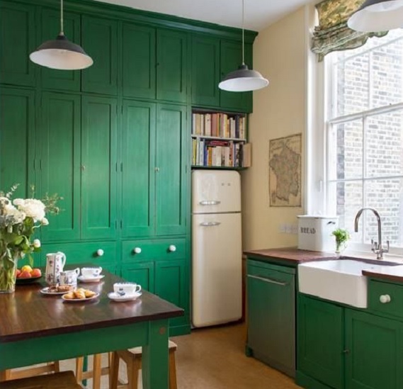 Foto - Mutfağınızın havasını değiştirecek en iddialı renk! 