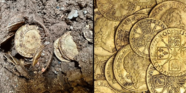 Mutfak tadilatı yaparken hazine buldu