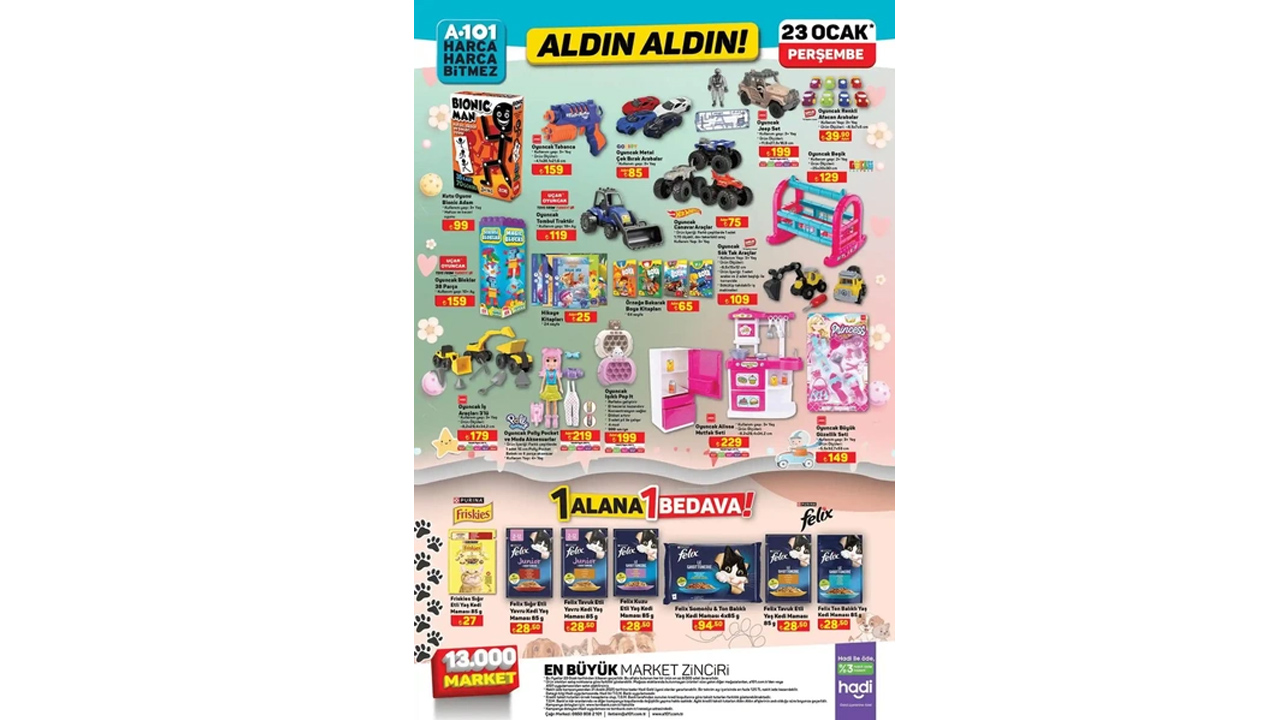 Foto - Mutfak ürünleri bu hafta öne çıktı! A101’de 23 Ocak 2025 indirimli ürünler listesi açıklandı