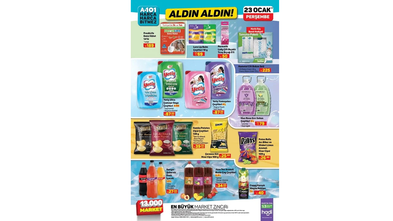 Foto - Mutfak ürünleri bu hafta öne çıktı! A101’de 23 Ocak 2025 indirimli ürünler listesi açıklandı