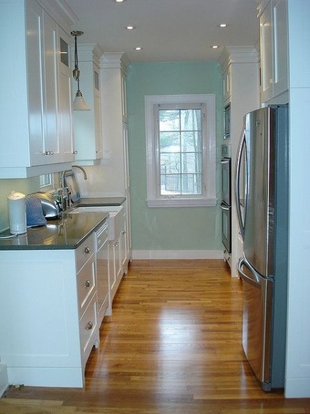 Foto - Mutfakta mavi rengin ferahlığını hissedin