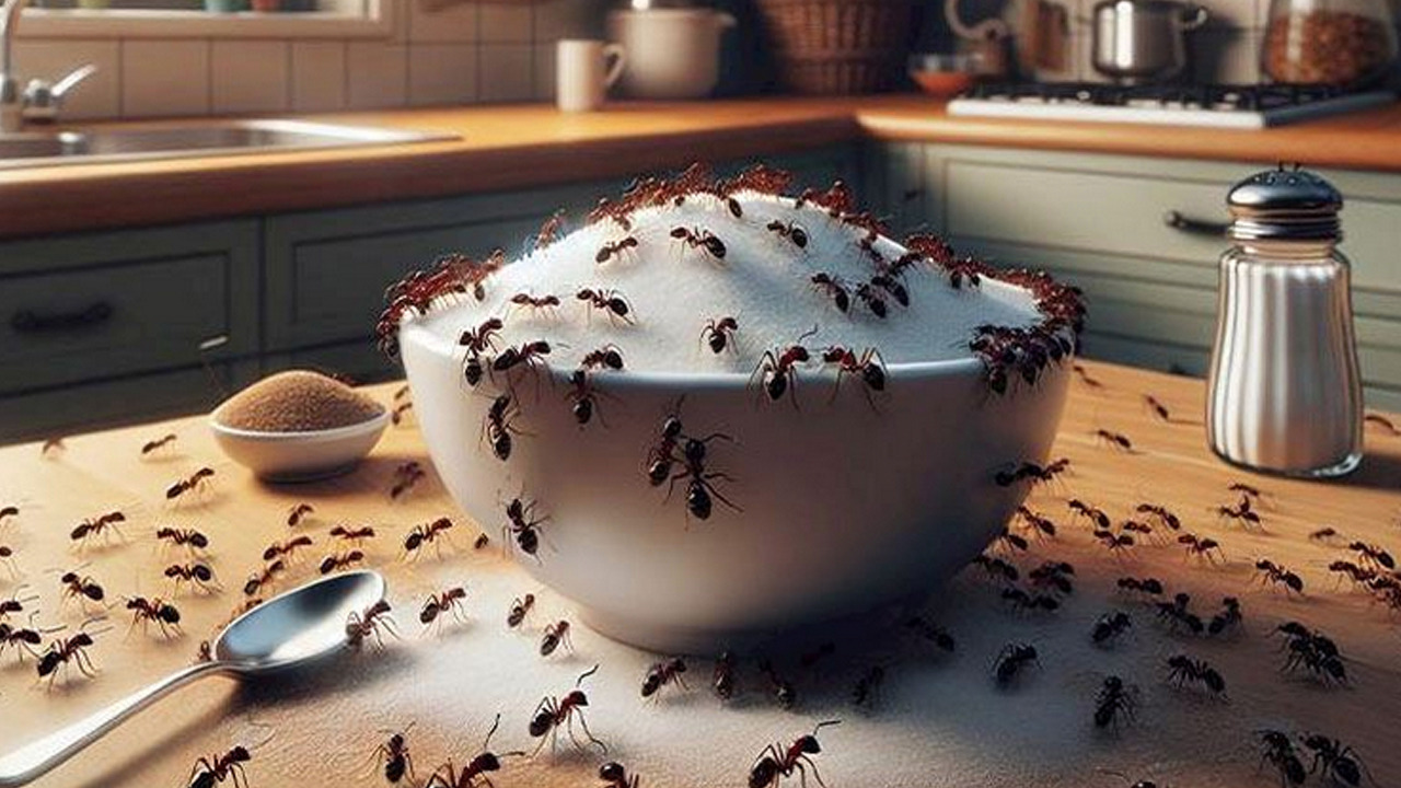 Foto - Mutfaktaki karıncalara son veriyor: 2 parça koyunca, hoş koku yayıyor! Doğal yolları