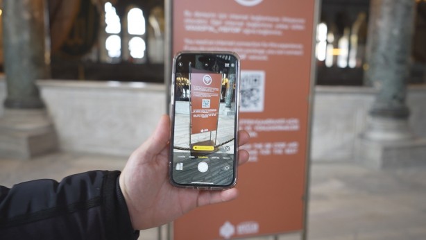 Foto - Müthiş uygulama başlıyor! Ayasofya’da QR kodlu dönem