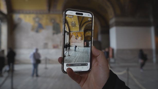 Foto - Müthiş uygulama başlıyor! Ayasofya’da QR kodlu dönem