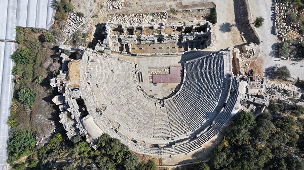 Foto - Myra Antik Kenti görenleri hayran bırakıyor