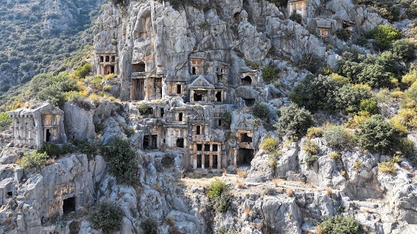 Foto - Myra Antik Kenti görenleri hayran bırakıyor