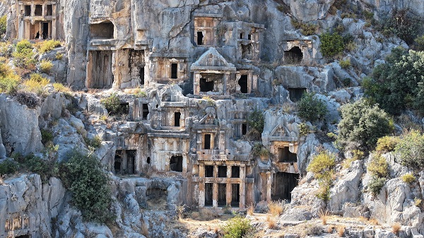 Foto - Myra Antik Kenti görenleri hayran bırakıyor