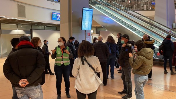 Foto - 'Nadia' fırtınası Almanya'yı kasıp kavurdu! Seferler iptal edildi