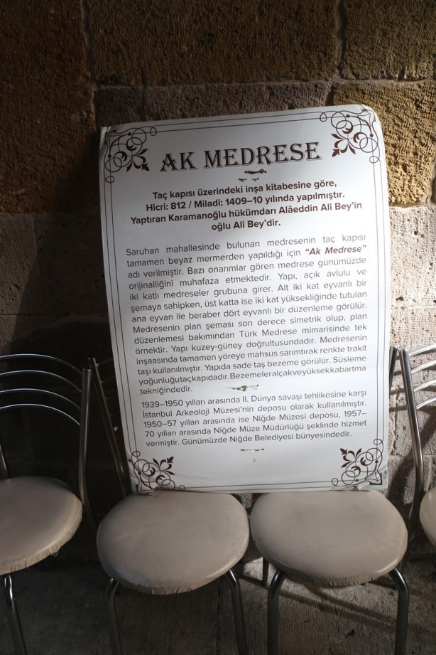 Nadide bir eser: Ak Medrese