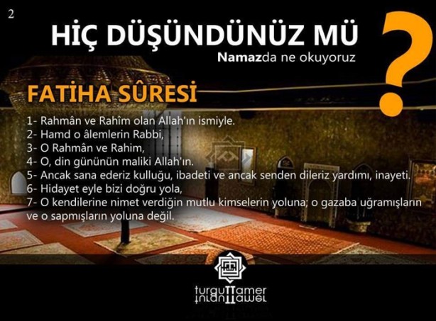 Foto - Namazda ne okuyoruz, hiç düşündünüz mü?
