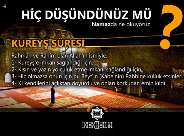 Foto - Namazda ne okuyoruz, hiç düşündünüz mü?