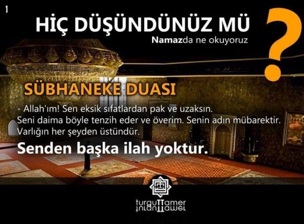 Namazda ne okuyoruz, hiç düşündünüz mü?