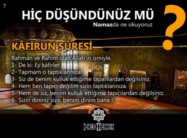 Foto - Namazda ne okuyoruz, hiç düşündünüz mü?