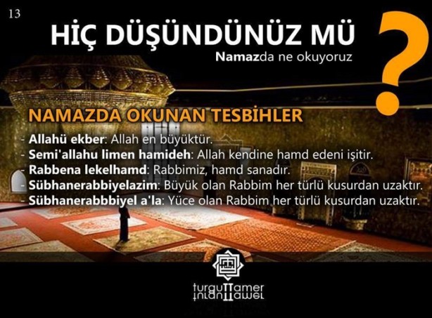 Foto - Namazda ne okuyoruz, hiç düşündünüz mü?