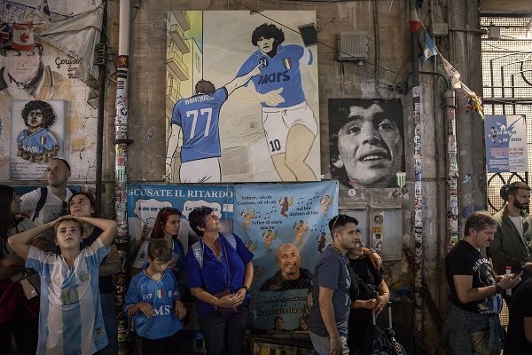 Foto - Napoli'de Maradona'nın doğum günü unutulmadı