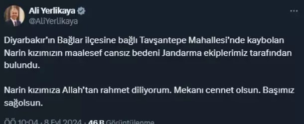 Foto - Narin'in cansız bedeninin bulunduğu yerden ilk görüntüler!