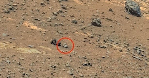 Foto - NASA açıklama yapmadı! Mars'tan gelen ilginç görüntüler